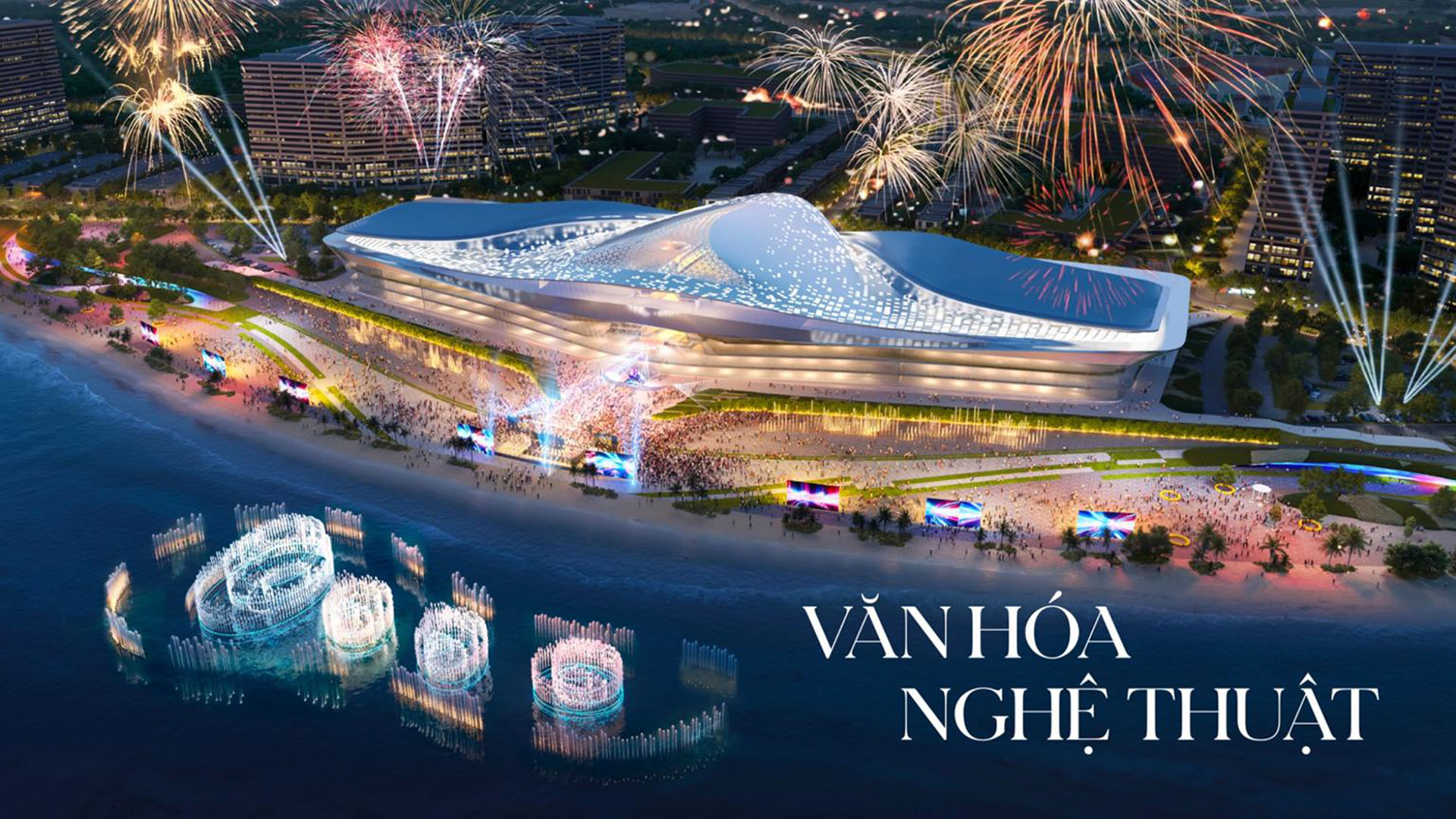 Không gian văn hóa nghệ thuật tại Vinhomes Green Paradise